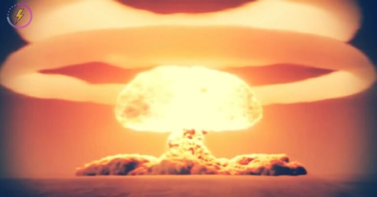 Nuclear bomb blast
